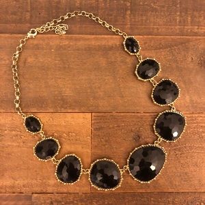 Francesca’s Black Statement Necklace